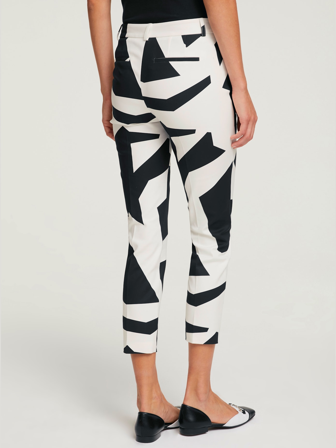 Pantalon imprimé coupe skinny