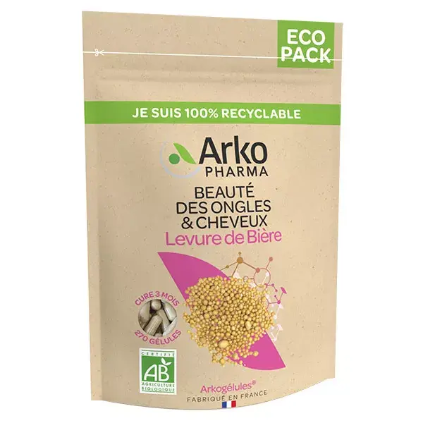 Arkopharma Arkogélules Levedura de Cerveja Orgânica 270 cápsulas