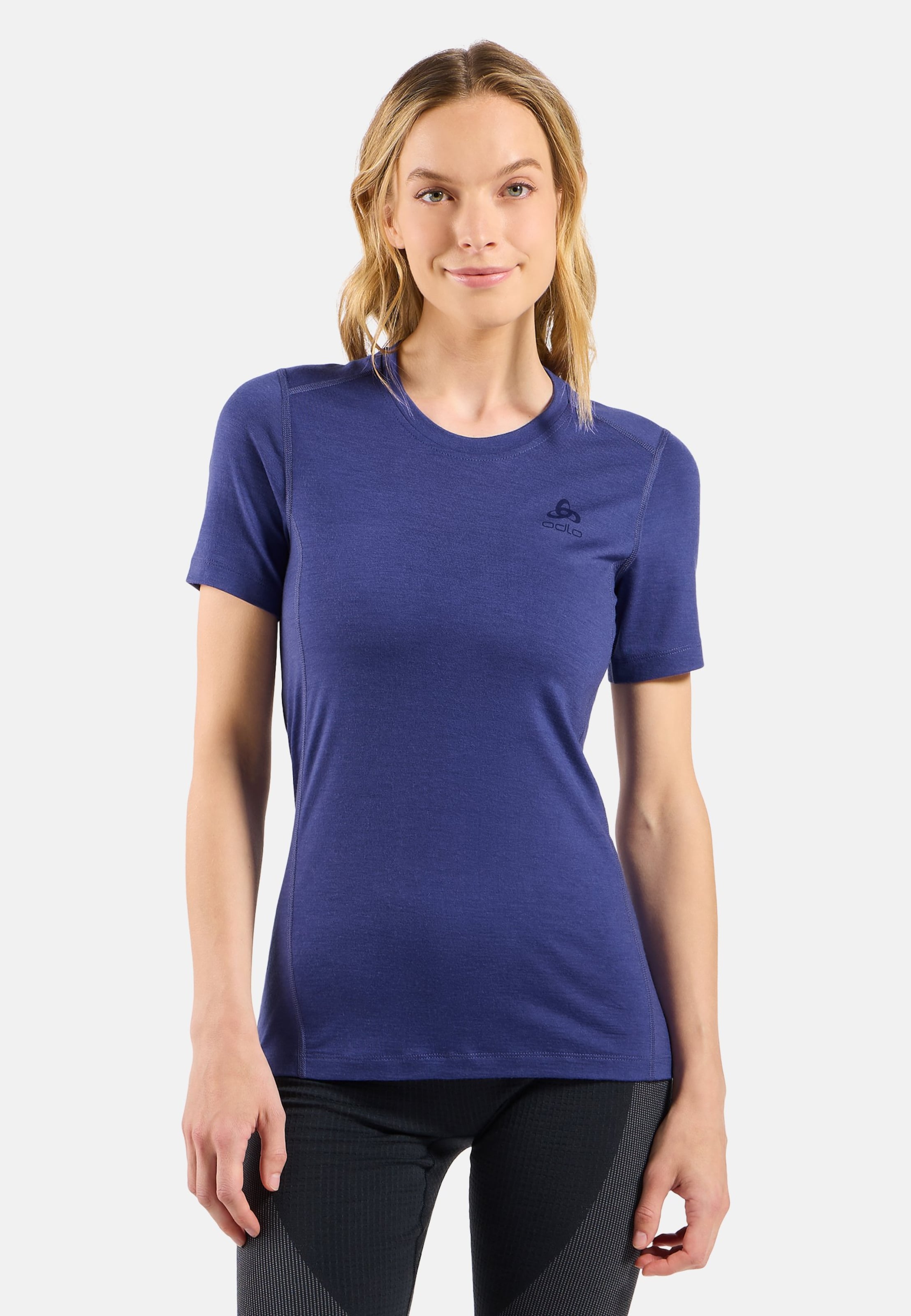 Natural Merino 200 Base Layer T-shirt in Skipper Blue