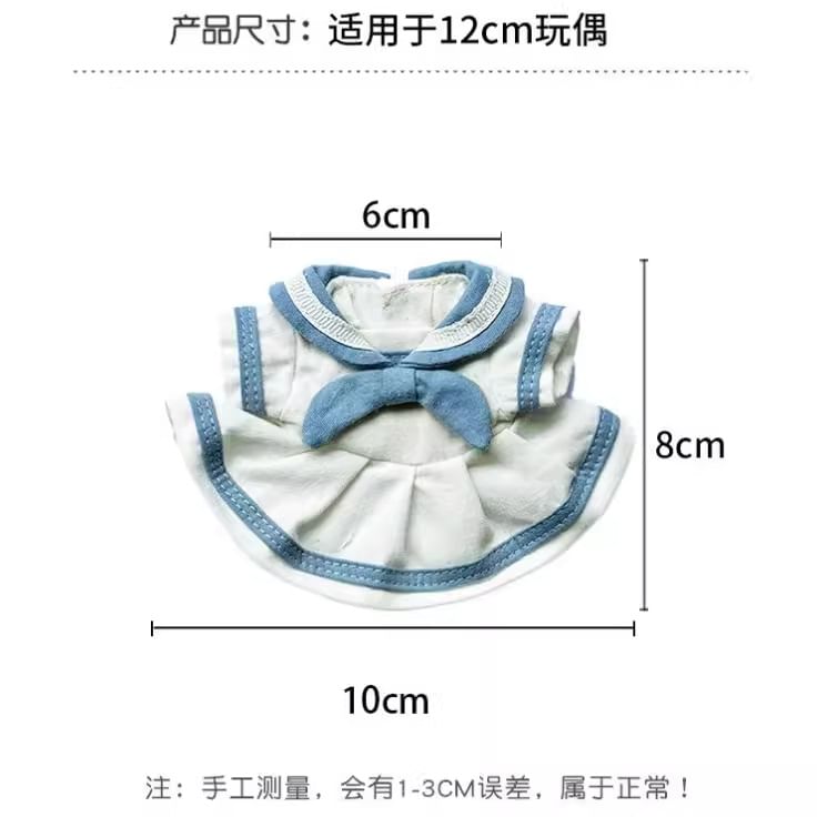 Radrabbit - Strikjurk Poppenkleding - 12cm