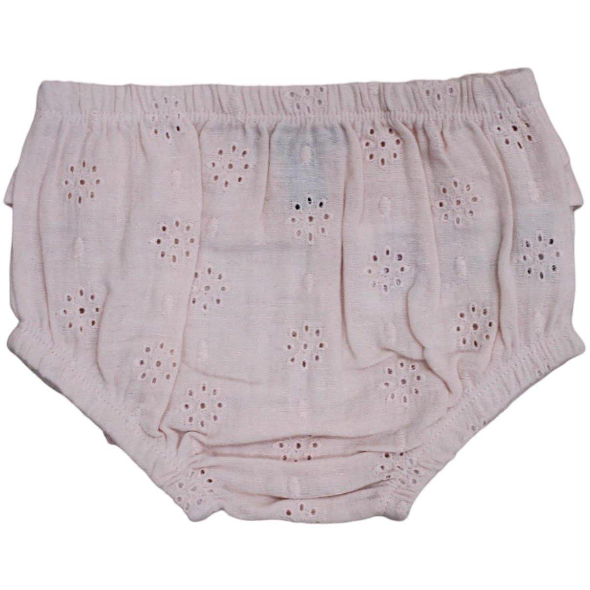 Firetrap Baby Girls Embroidered Cotton Dress And Bloomer Set