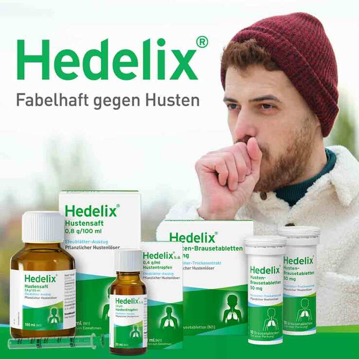 Hedelix Husten-Brausetabletten, 20 St