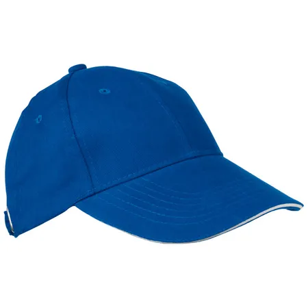 Macma Baumwoll-Basecap 6 Panel heavy-brushed Cotton / Farbe: blau