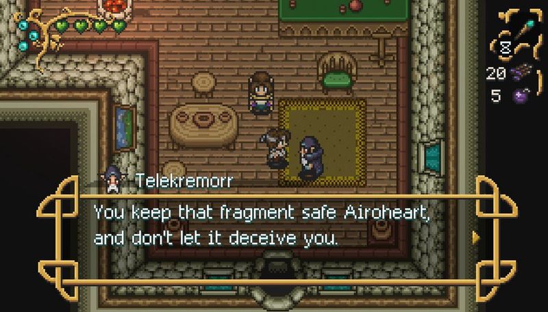 Airoheart - Actie-avontuur Rollenspel - PS5 - Retro Pixelart Wereld