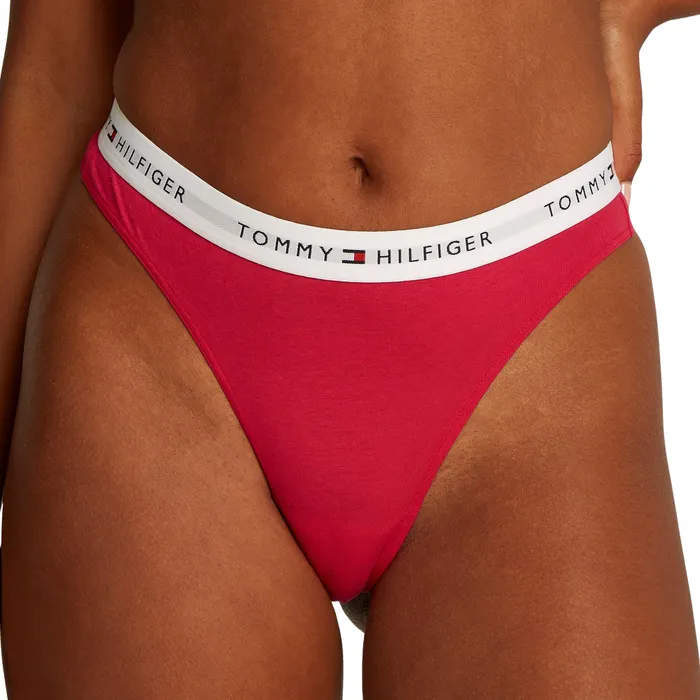 Tommy Hilfiger Logo Strings Dames (5-pack)