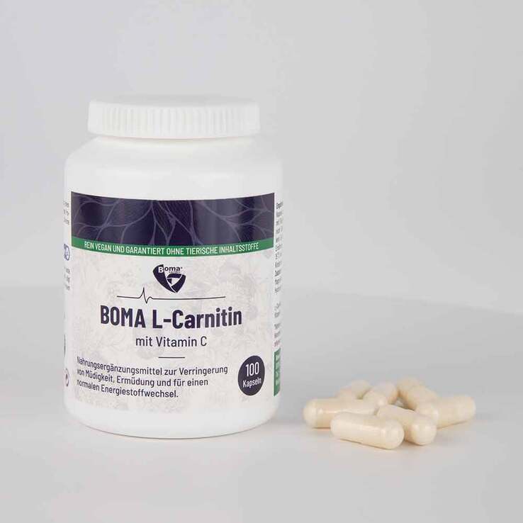 L-Carnitin 500 mg mit Vitamin C Kapseln, 100 St
