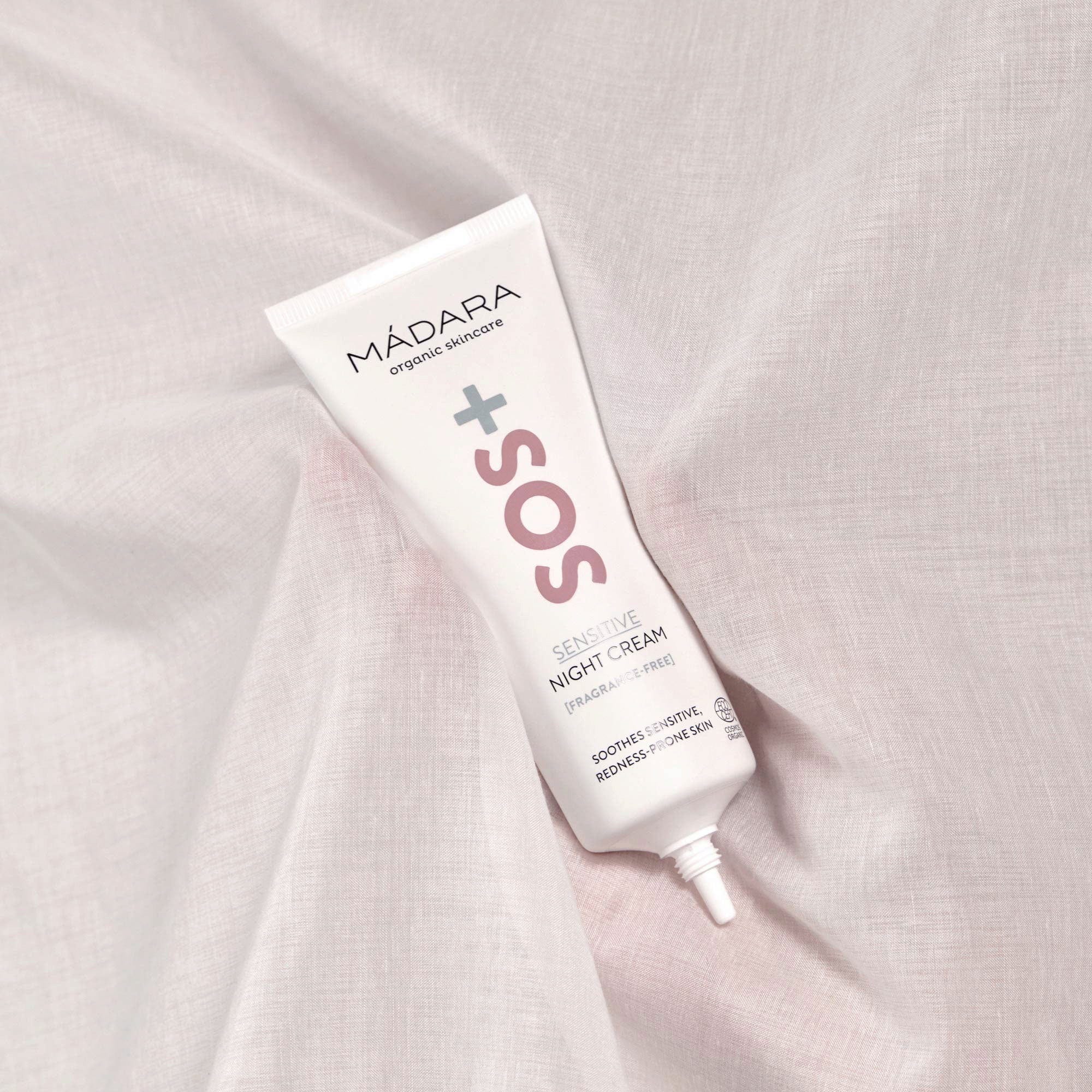 MÁDARA Organic Skincare  SOS+ Sensitive Night Cream, 70 ml