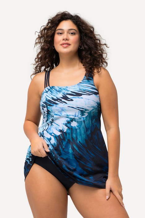 Badekleid, Flügel, Dreier-Träger, Softcups, recycelt