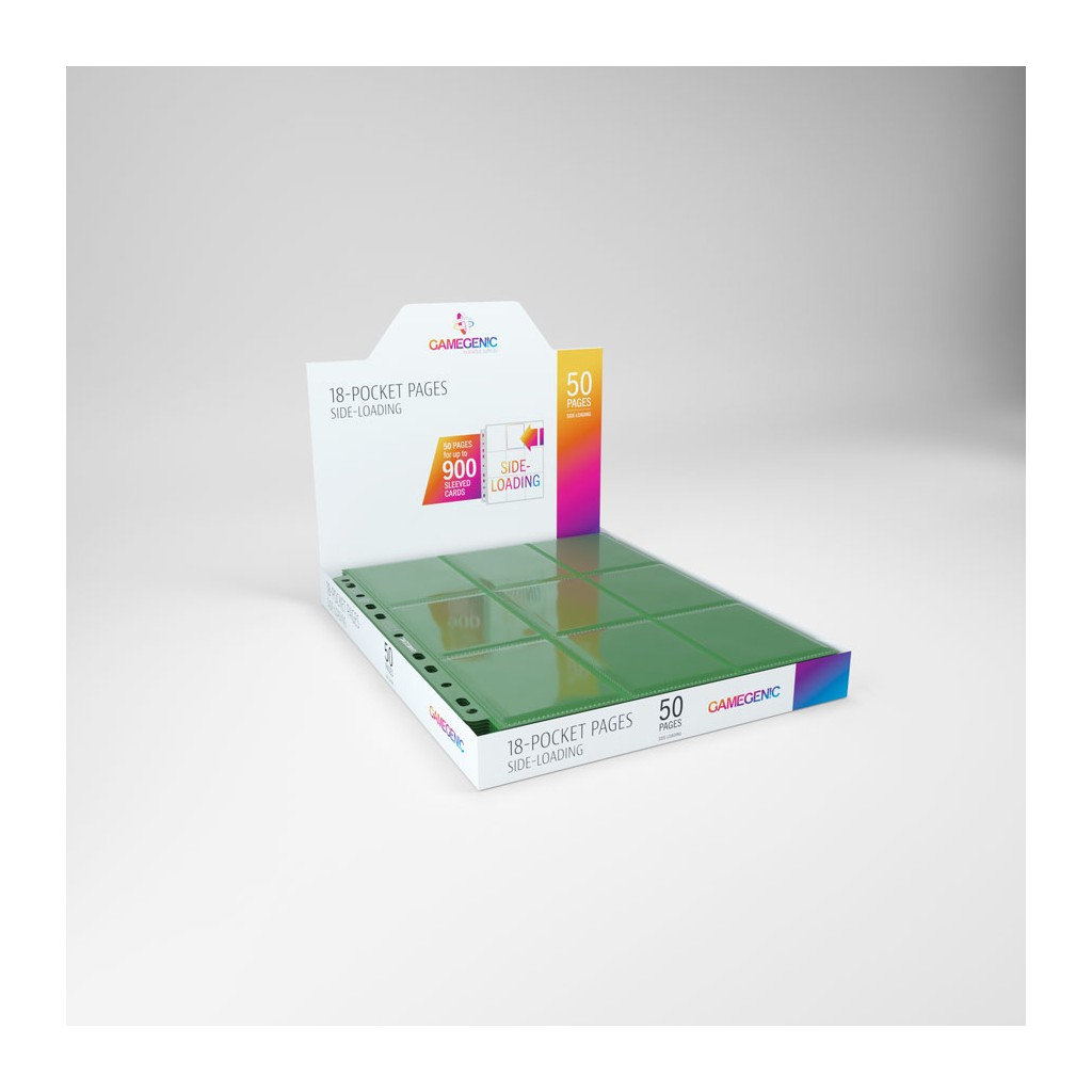 Gamegenic - Sideloading 18-Pocket Pages DISPLAY