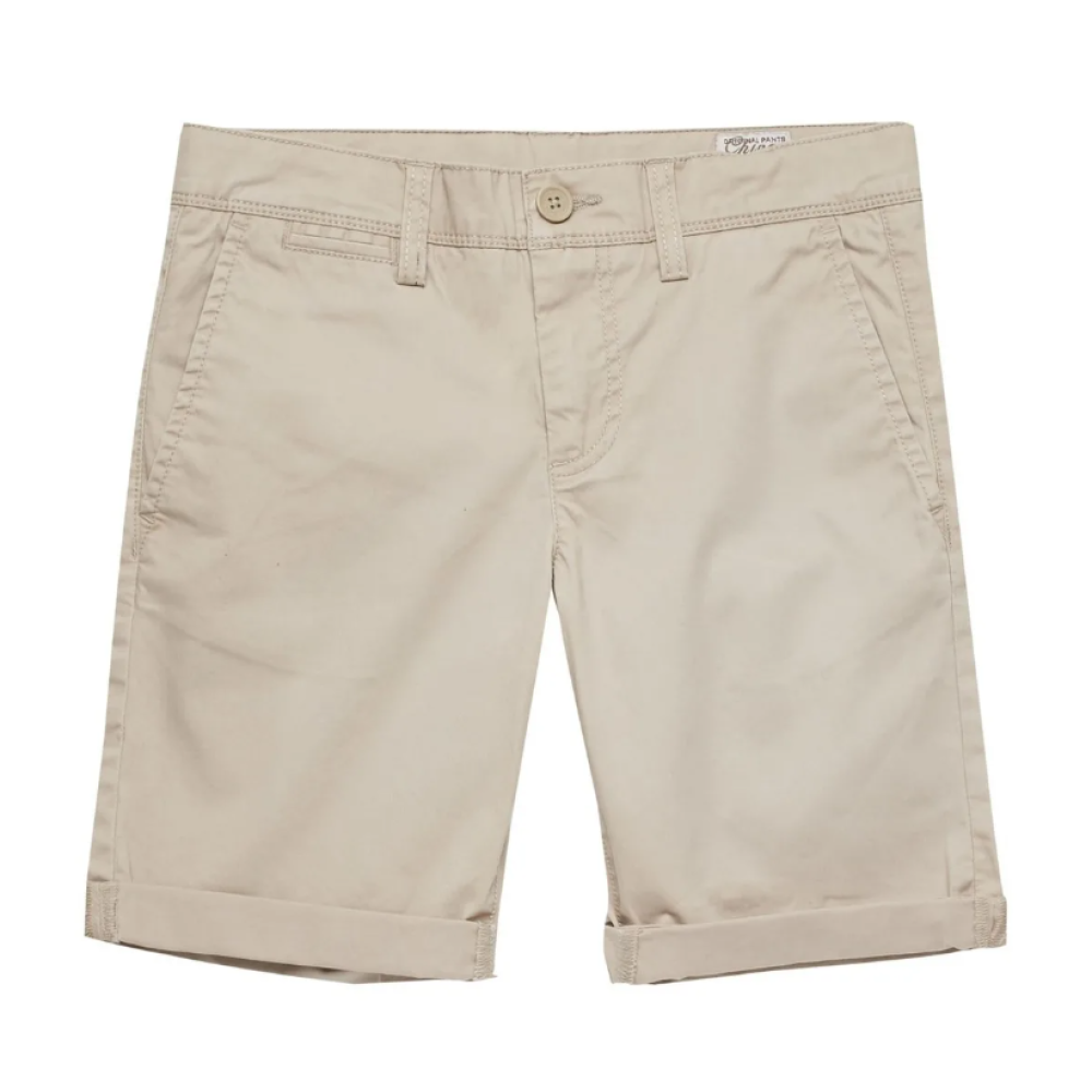 Teddy Smith Short chino beige garçon Teddy Smith