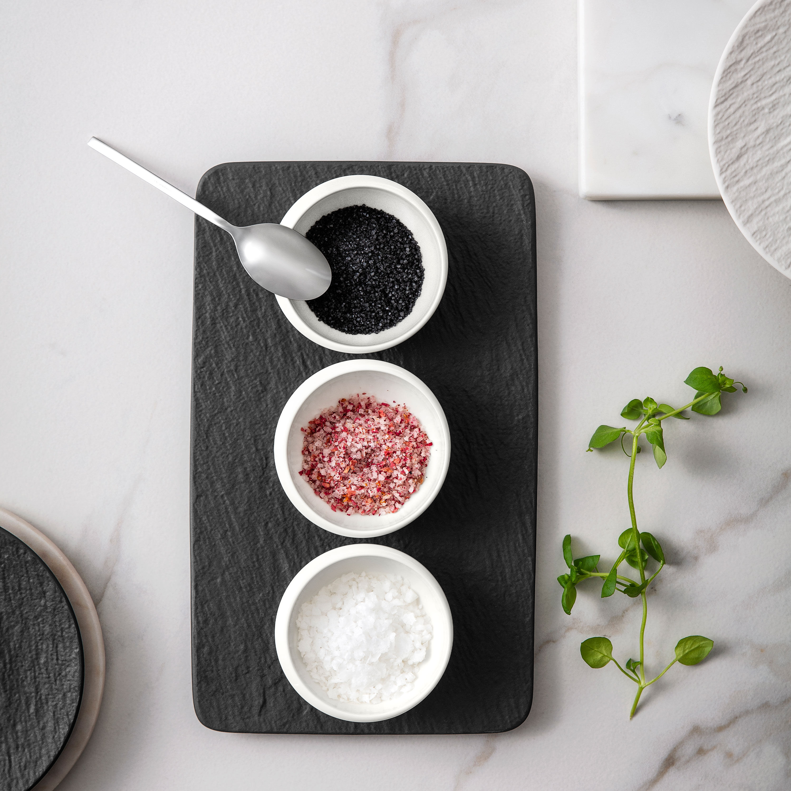 NewMoon Dipping bowl White, Premium Porcelain