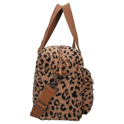 Sac à langer sherpa léopard - KIDZROOM