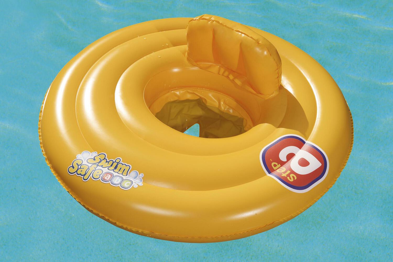 Bestway babyzwemband Swim Safe geel D 64 H 24 cm 0-1 jaar