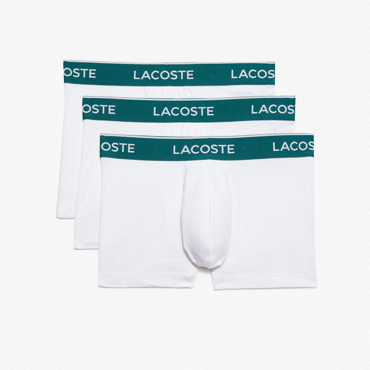 LACOSTE<br>Conjunto de 3 cuecas boxer