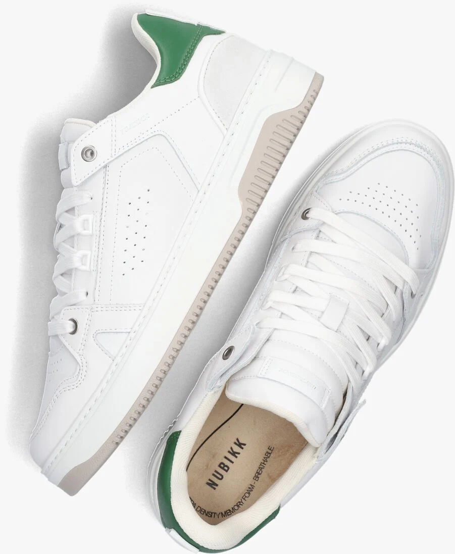 NUBIKK witte nubikk lage sneakers basket balboa