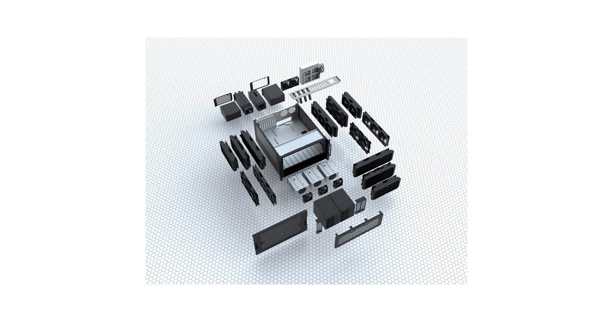 SilverStoneRM600 rack behuizing  (Zwart)