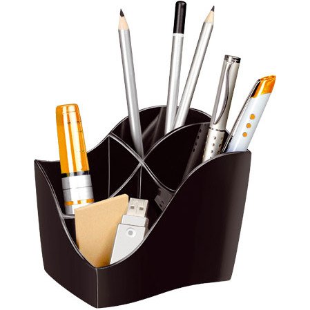 Multipot et organiseur de bureau CEP Isis Green Spirit 4 compartiments