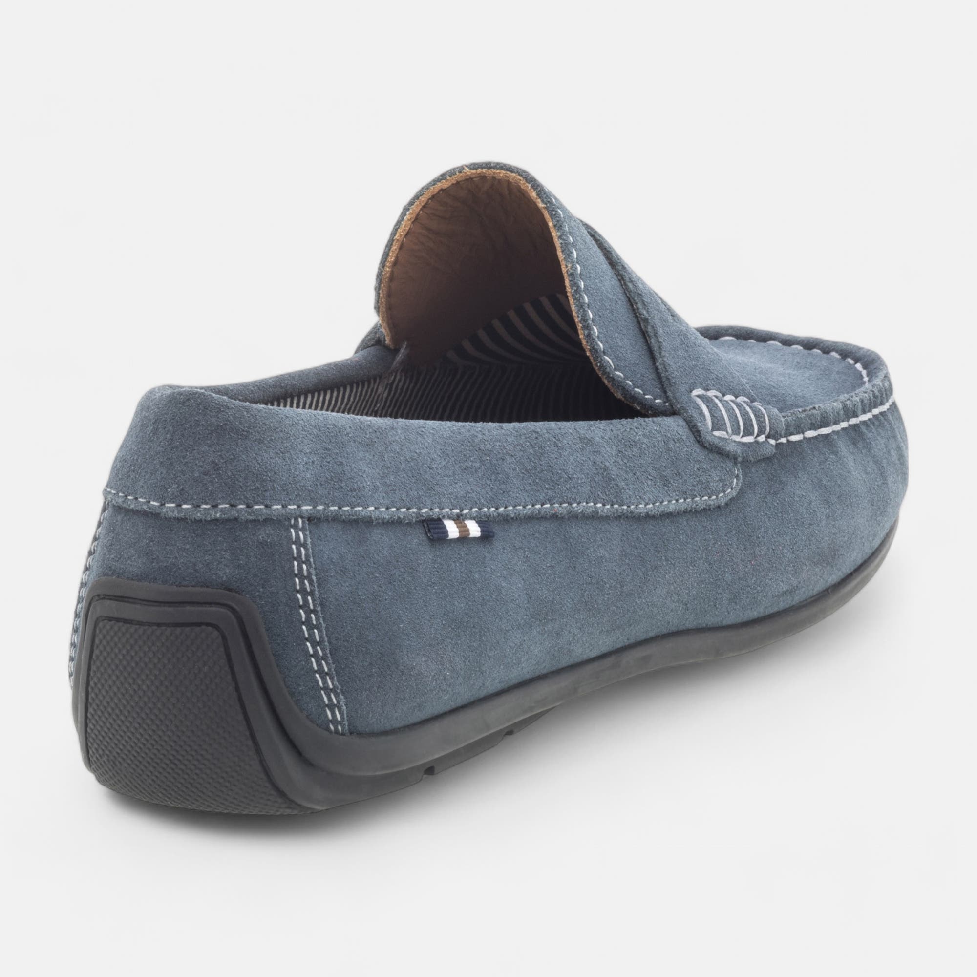 Mocassins Homme en cuir jeans
