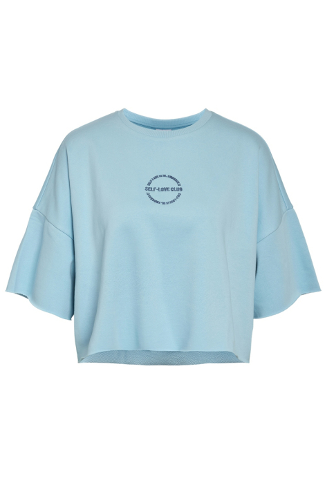 Noisy may blauwe dames sweater