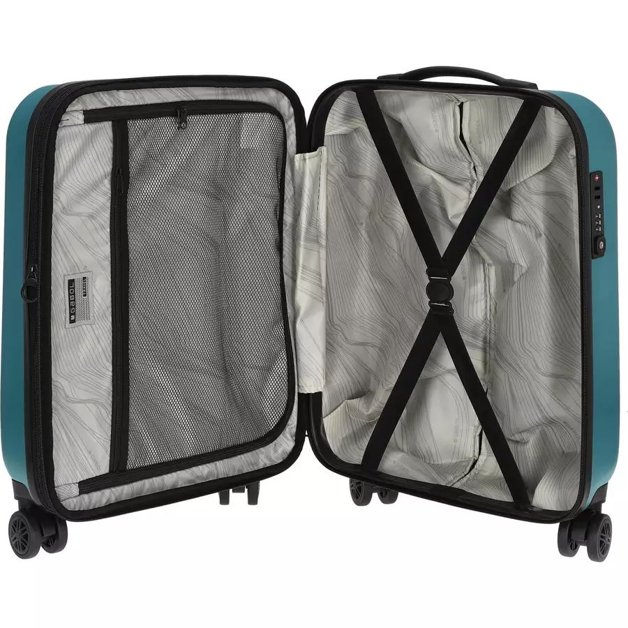 Gabol Paradise XP - 4-Rollen-Kabinentrolley 55 cm erw. green