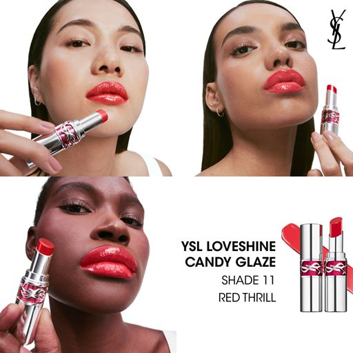 Yves Saint Laurent Loveshine Candy Glaze Lipgloss Stick, 11 Red Thrill