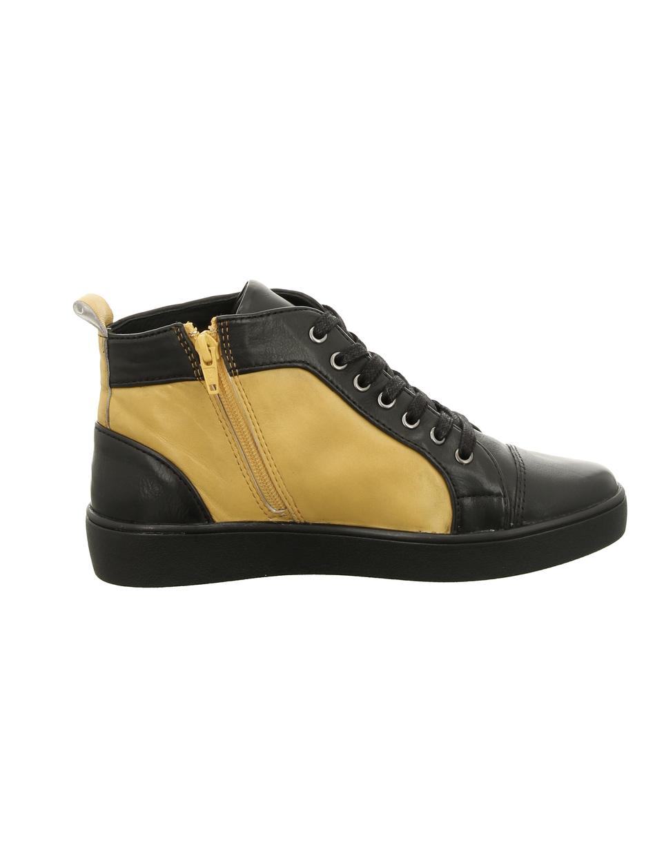 Halbschuh Lilli 91, schwarz-gelb