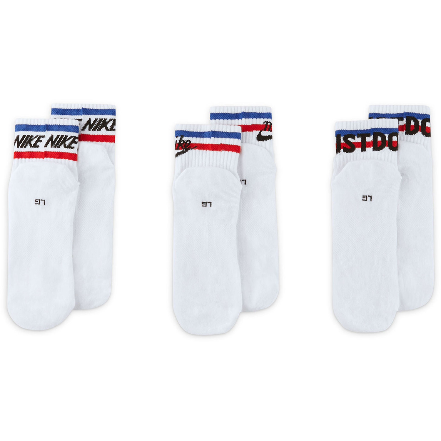 Nike Everyday Essential Ankle Socks - 3 Pack