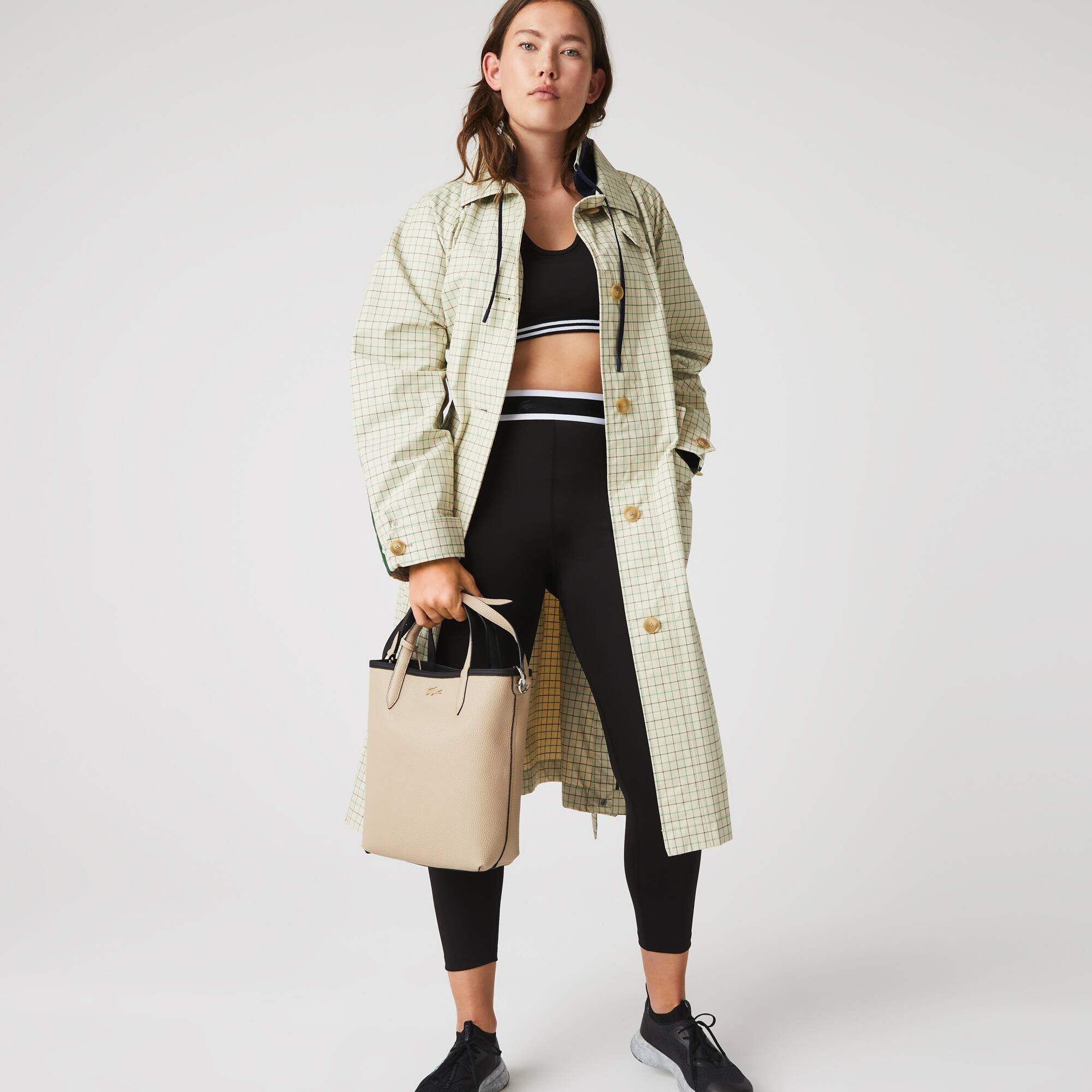 Wendbare Damen ANNA Tote Bag aus Canvas Taschen - Schwarz - Lacoste - Damen