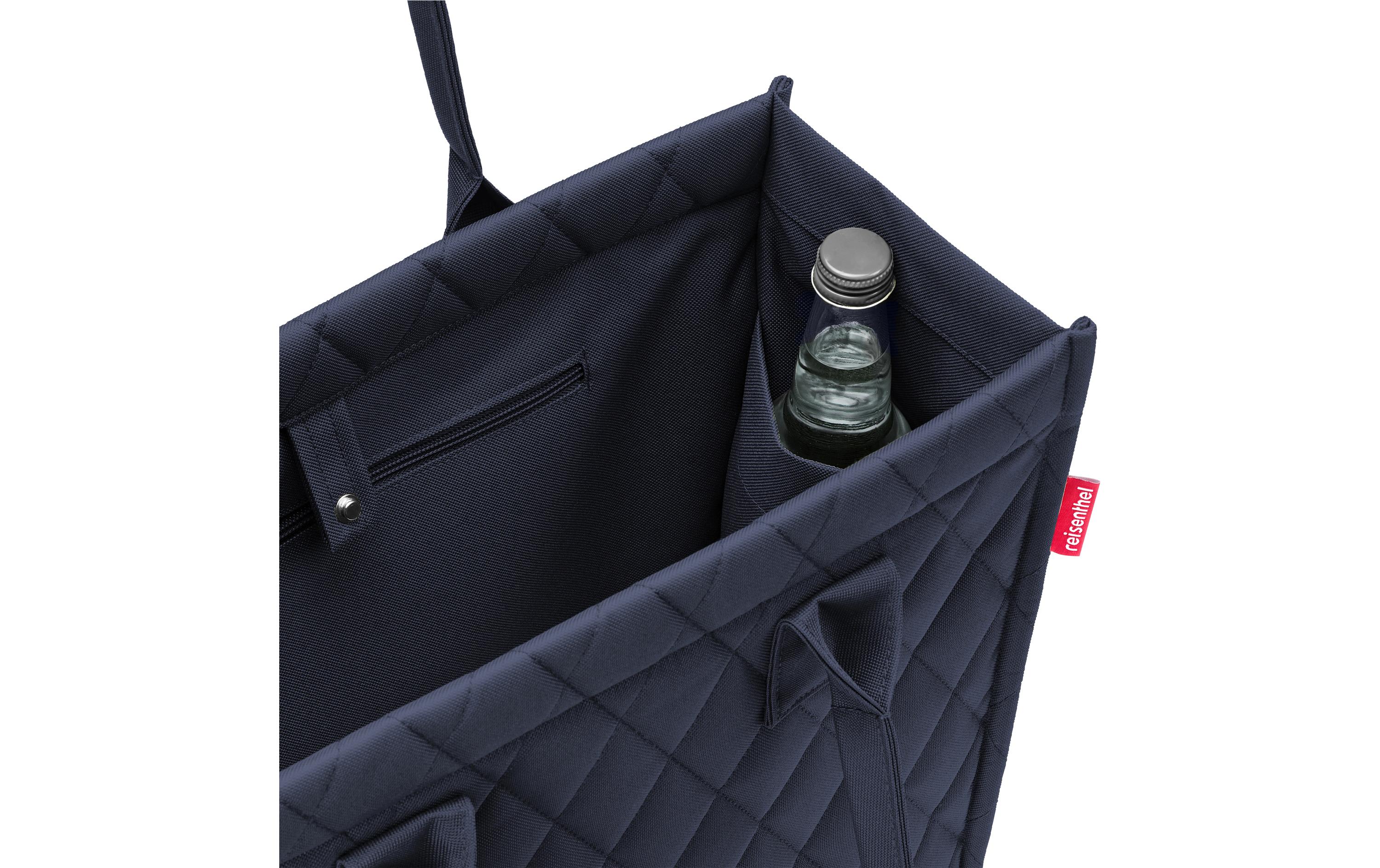 Tasche daily shopper Rhombus Midnight GoldEinkaufstasche