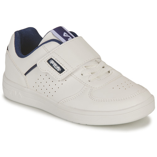 Fila - C. COURT VELCRO KIDS - Blanc / Bleu