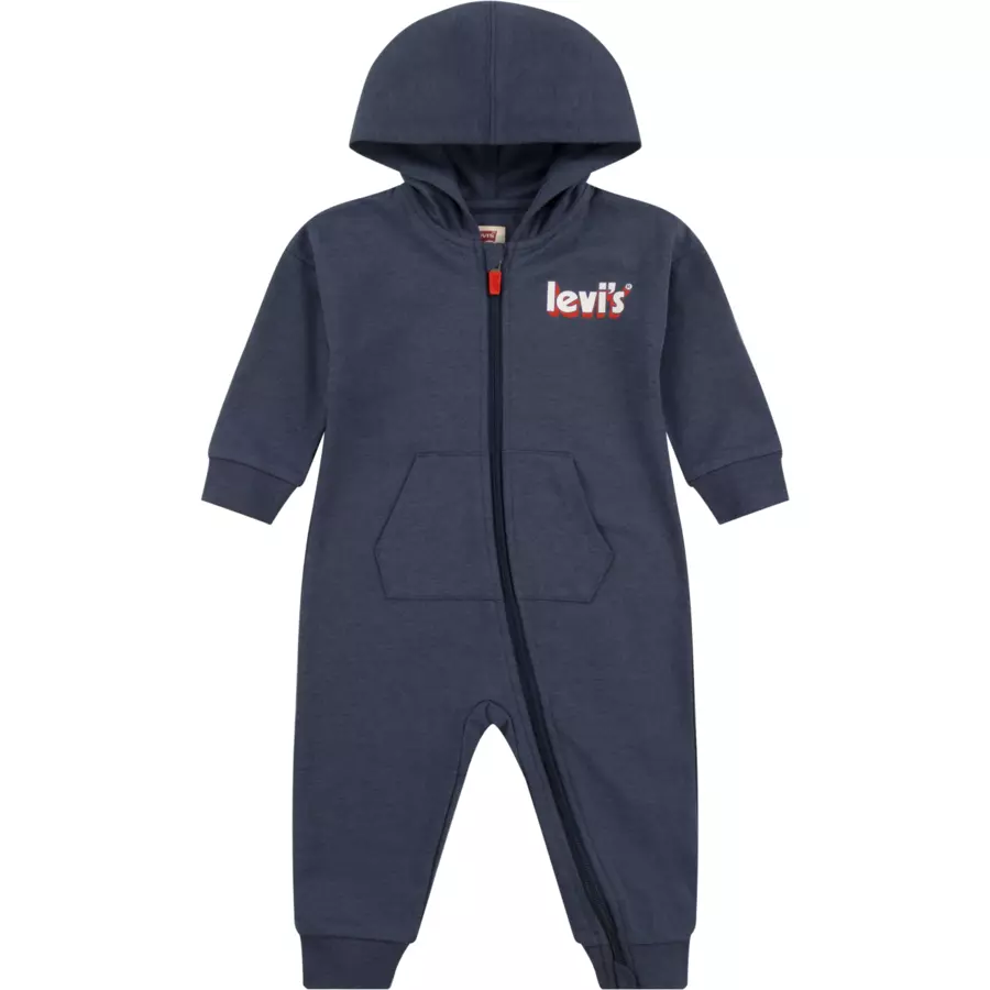 Levi's® Overall mit Kapuze dunkelblau