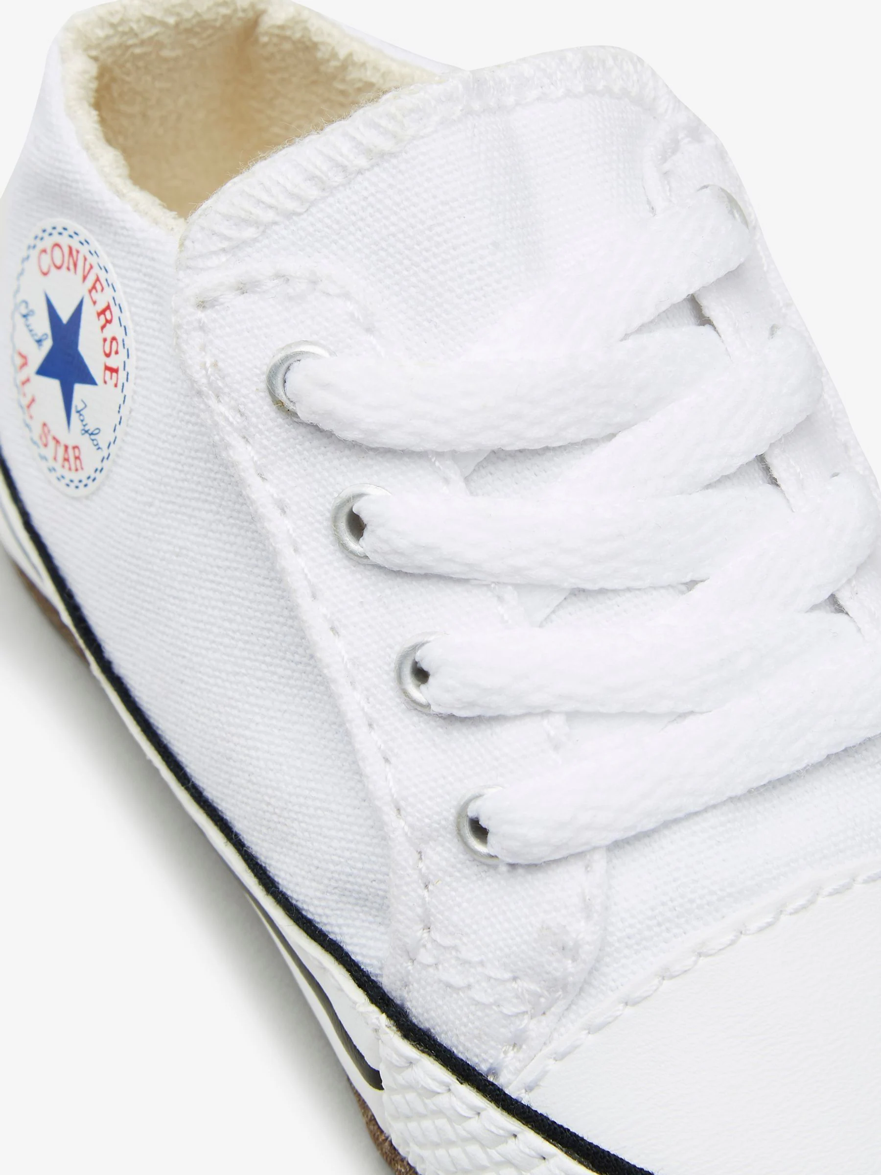 Wit - Converse Chuck Taylor canvas sneakers voor baby's