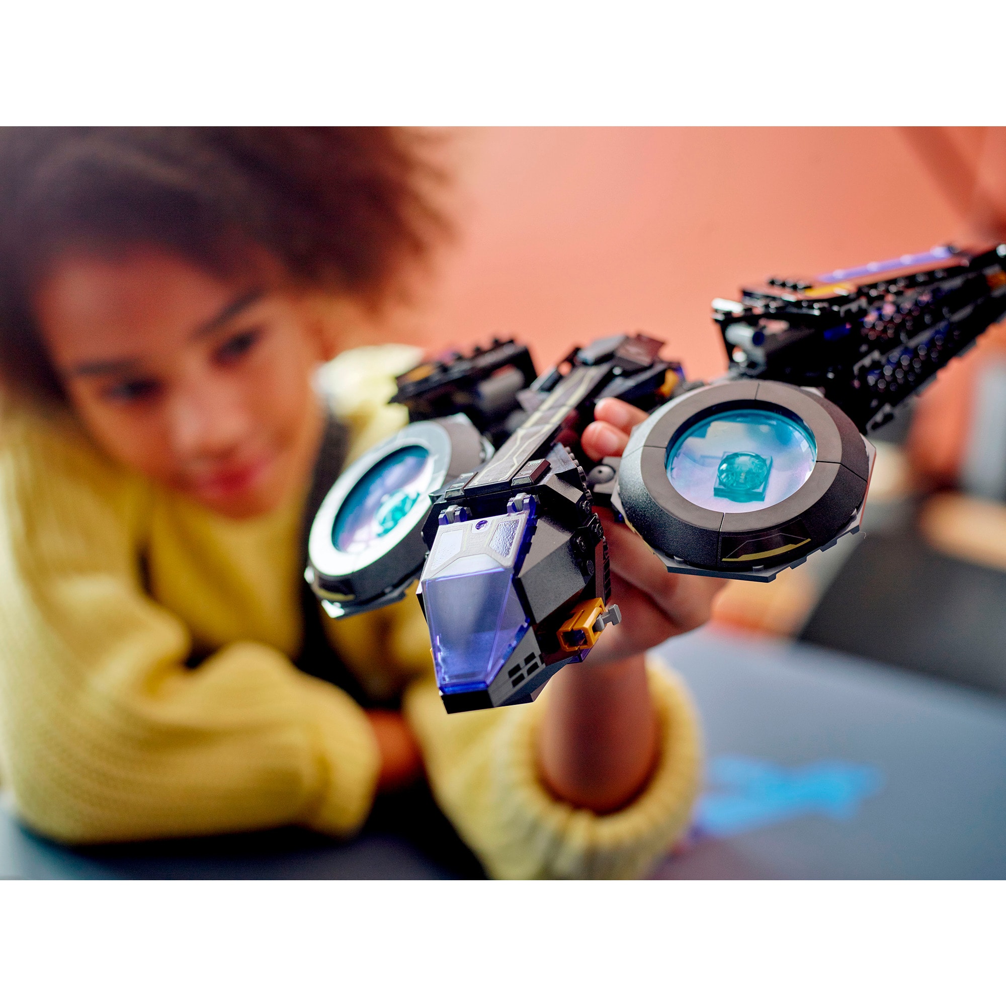 LEGO Konstruktionsspielzeug Marvel Super Heroes Shuris Sonnenvogel