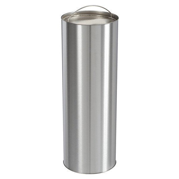 Cendrier sur pied Rossignol Kalipso 0,15 L bac à sable 1 kg inox brossé