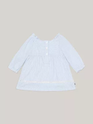Vestido Ithaca Stripe de Manga Comprida