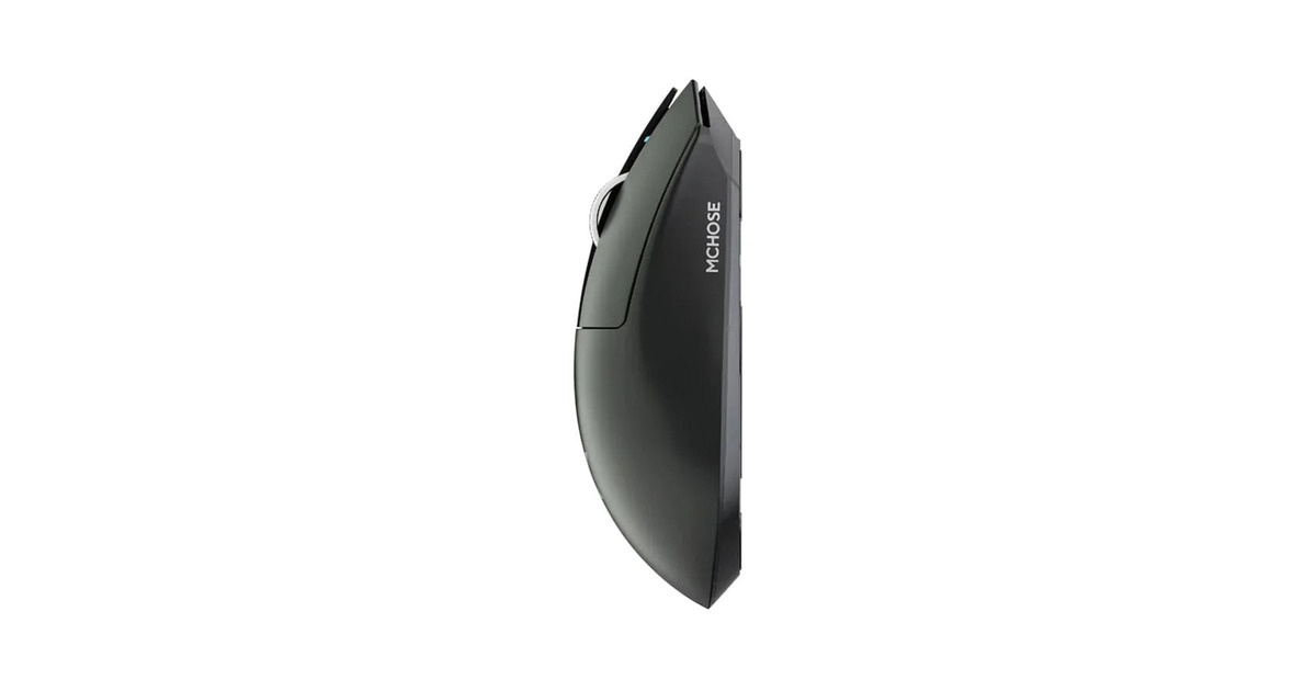 MCHOSEG7 gaming muis  (Zwart, 12.000 DPI, 2.4 GHz / Bluetooth / USB-C)