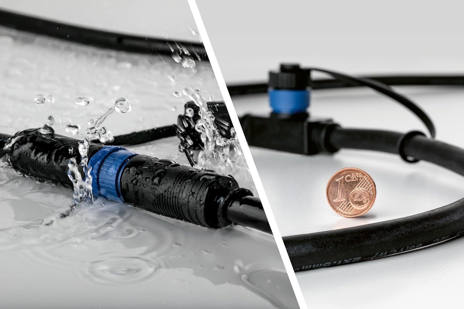 Paulmann 93689 Plug & Shine LED Außenleuchte Sting incl. 3x6 Watt dimmbar Gartenspieß Anthrazit Gartenleuchte Alu Außenbereich 3000 K
