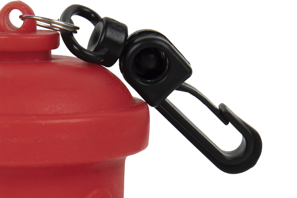 Dispensador de Sacos para Resíduos de Animais de Estimação | Vermelho