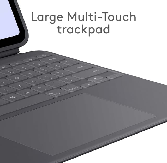 Logitech Combo touch-tastatur etui til iPad Pro 13 (M4) (grafit)