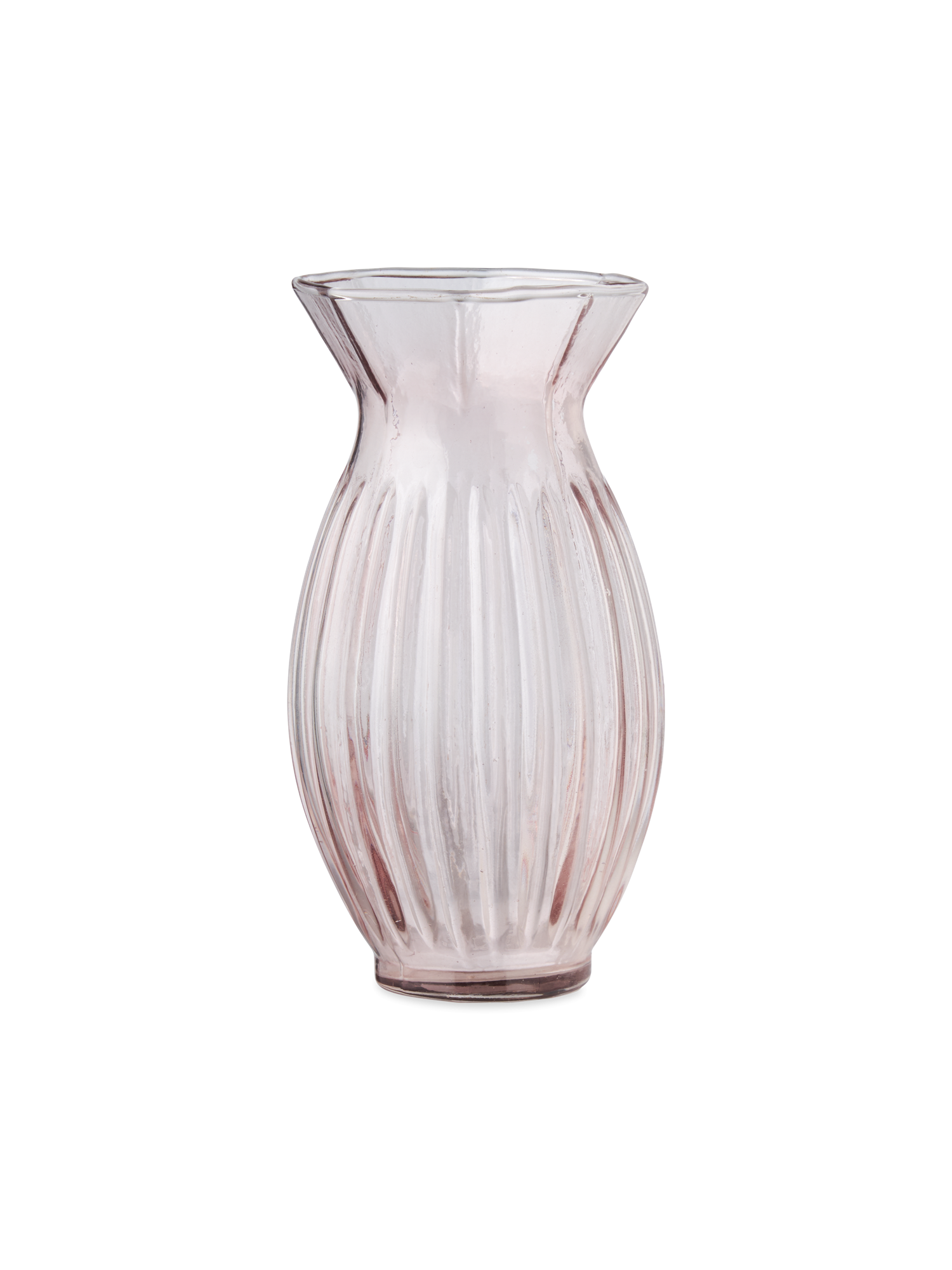 Vase | Glas. Ø7 x 13 cm. | Coral