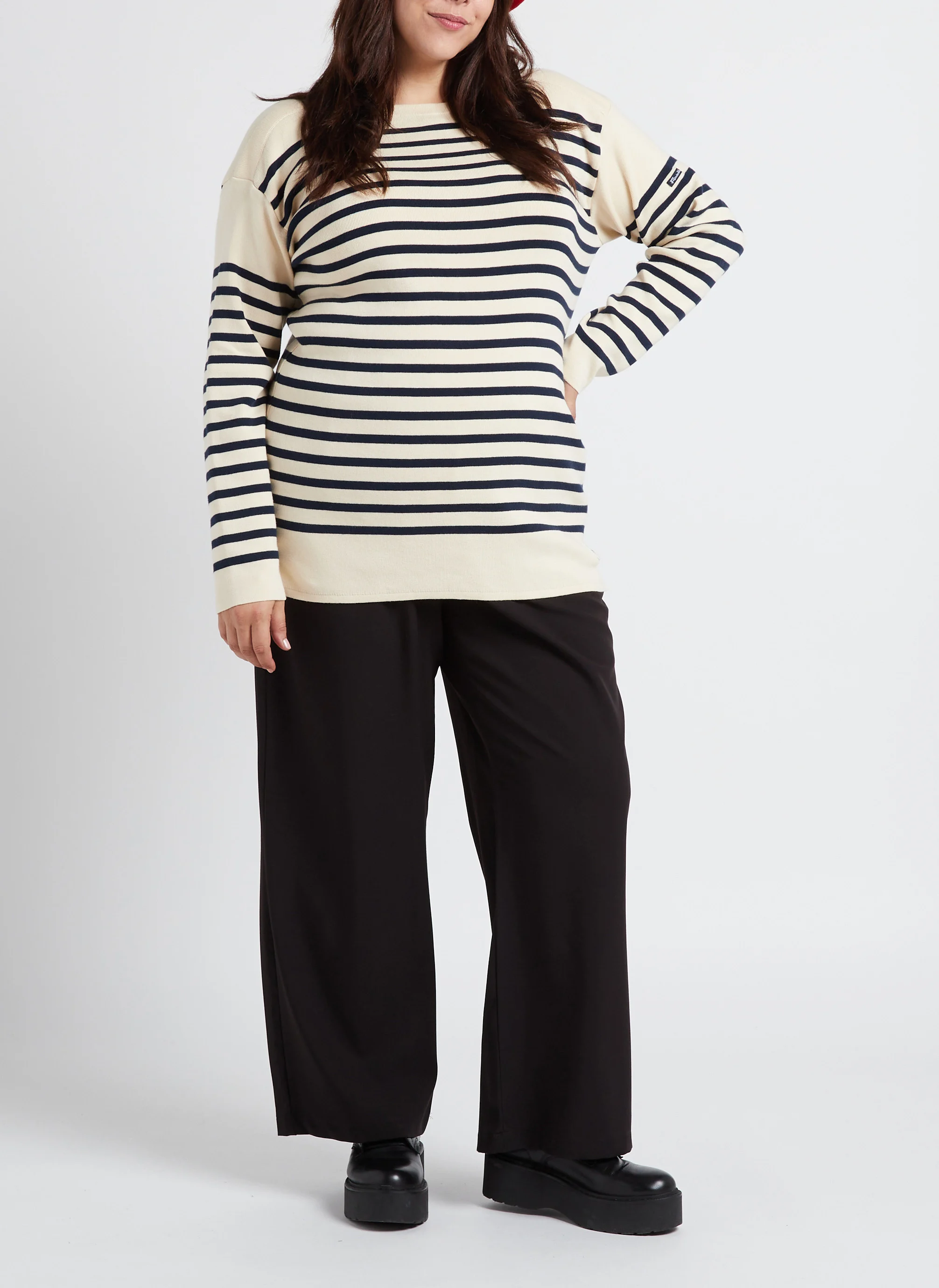 ZELDA - Pantalon regular fit| Noir