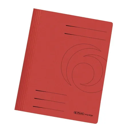 Herlitz Schnellhefter Karton A4 Intensivfarben rot