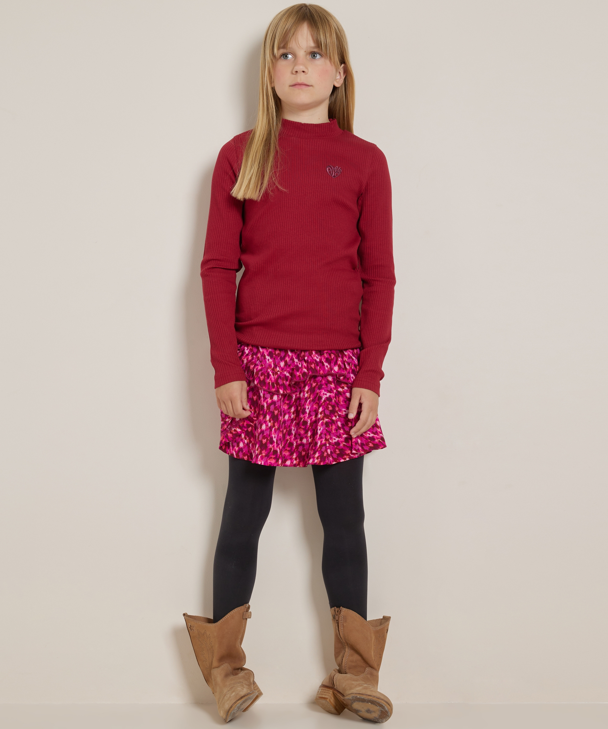 basic rib top embroidery