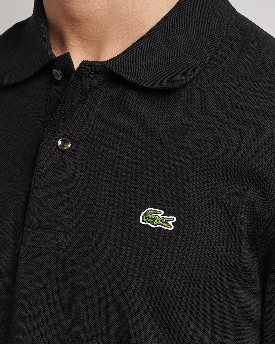 Lacoste Original Long Sleeve Polo Piké Black