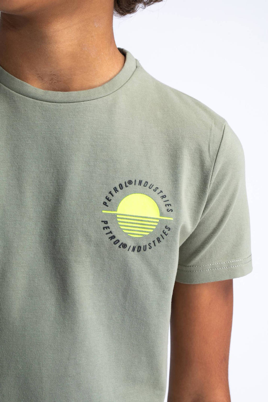 Petrol Industries T-shirt kaki