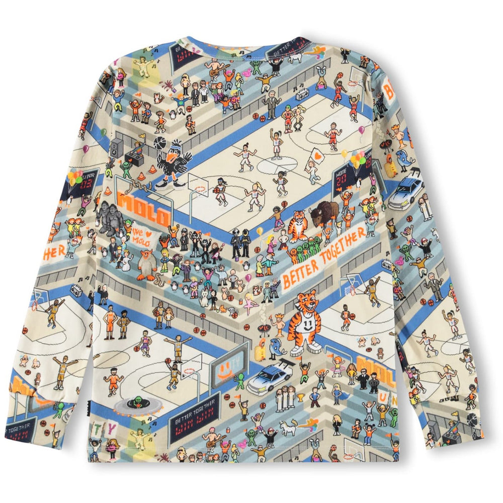 Køb Molo Pixel Basket Rill Bluser