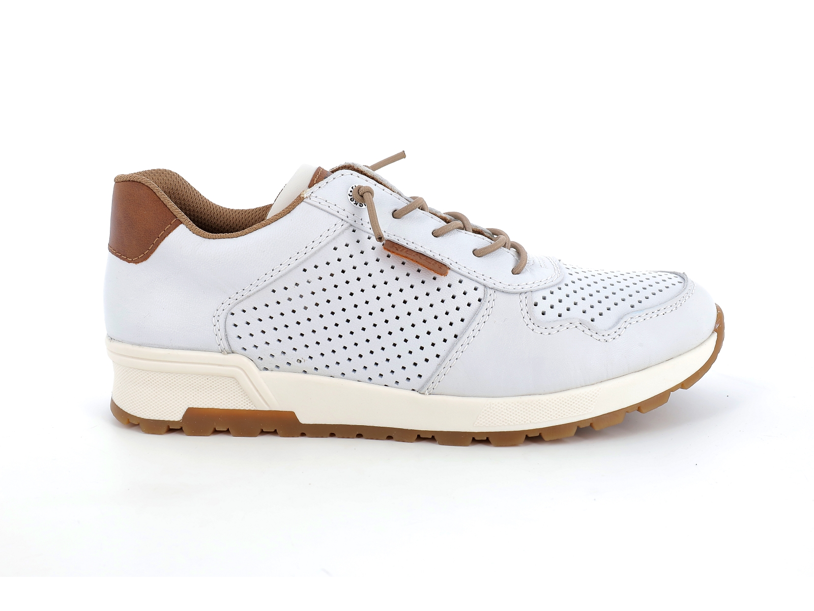 Rieker-15108 Synthétique Creme