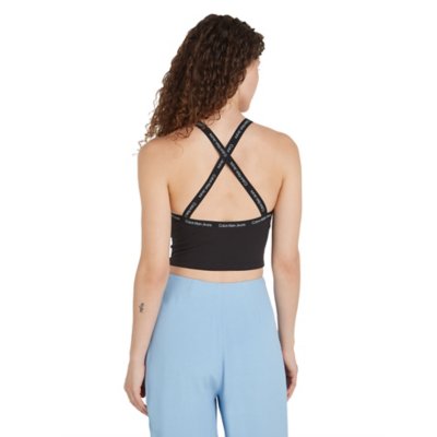Débardeur femme Logo Elastic Strappy CALVIN KLEIN