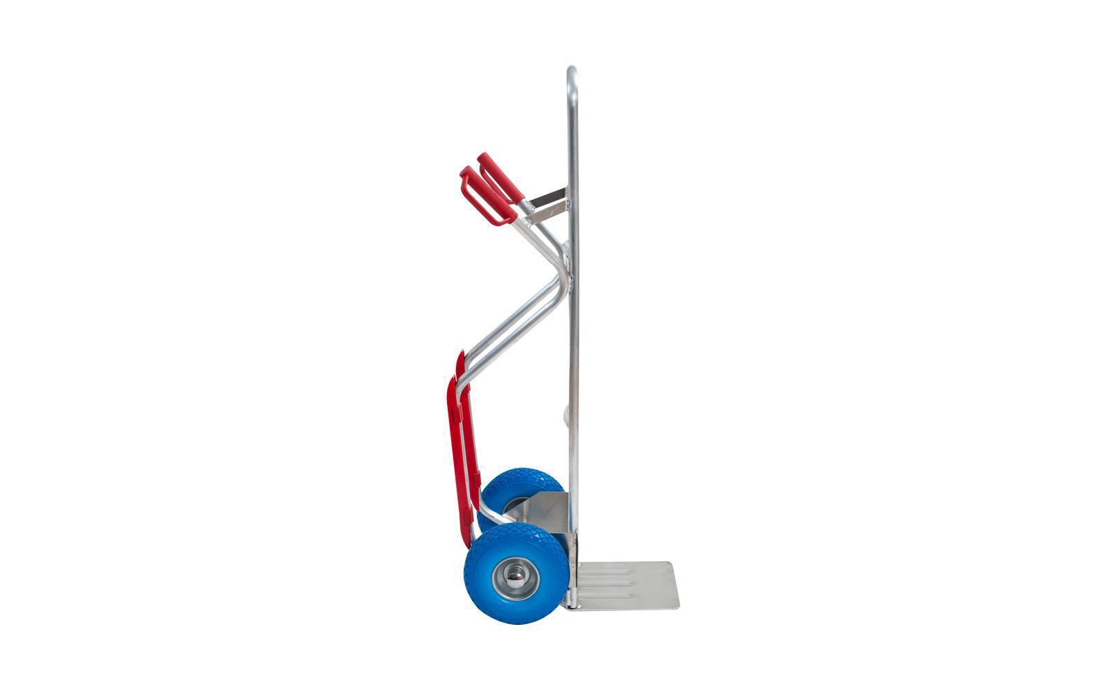 Sackkarre 250 kg<br>Aluminium Stapelkarre – Pannensicher