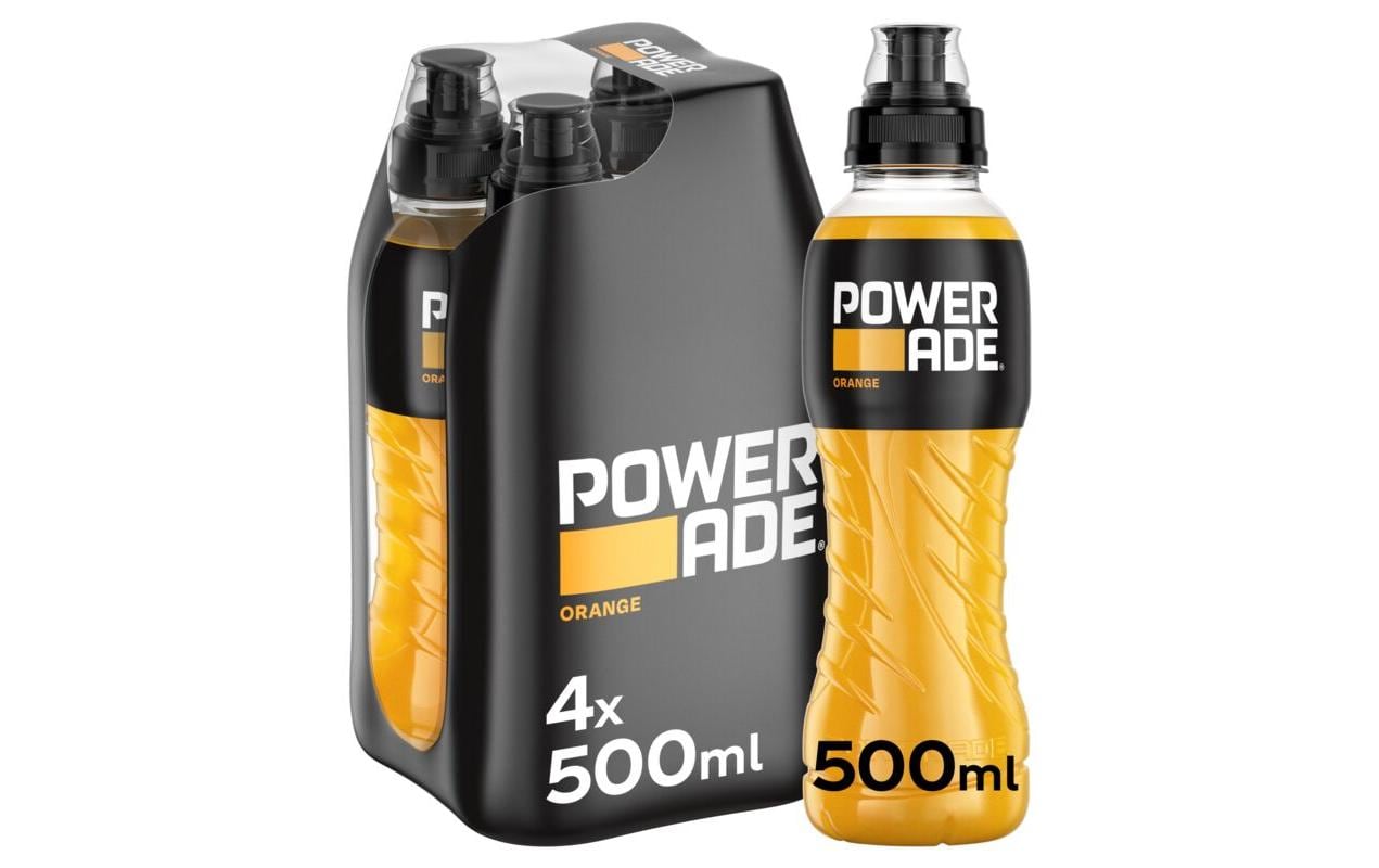 Sportgetränk Orange 4 x 0.5 lIsotonisches Getränk mit Orangengeschmack
